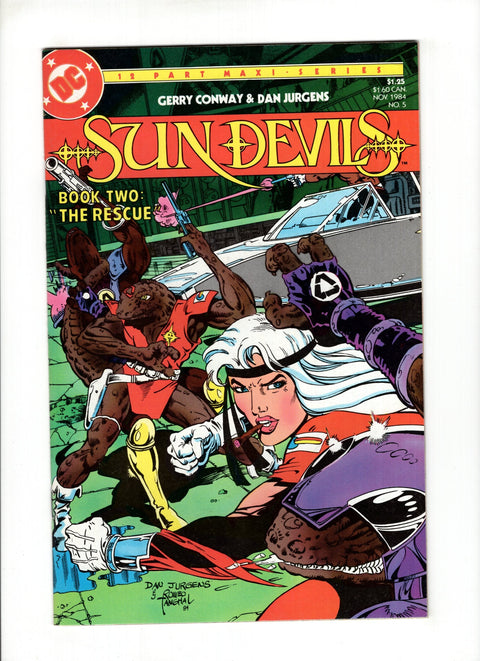 Sun Devils #5 (1984)   DC Comics 1984