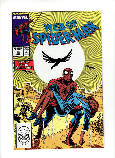 Web of Spider-Man, Vol. 1 #45A (1988)   Marvel Comics 1988