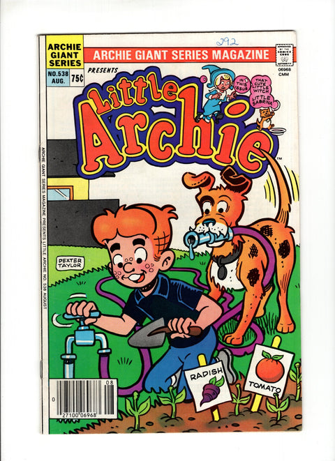 Archie Giant Series #538A (1984)   Archie Comic Publications 1984