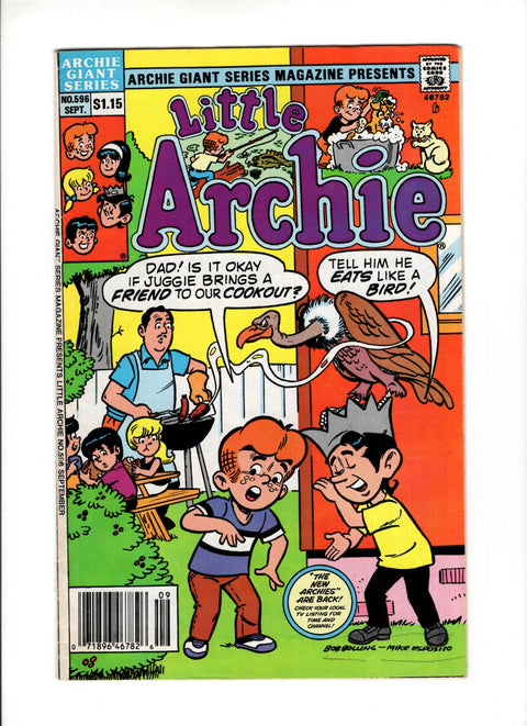 Archie Giant Series #596A (1989)   Archie Comic Publications 1989