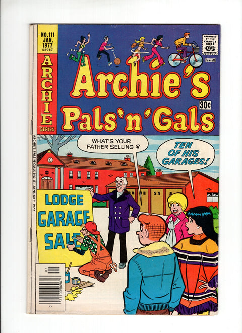 Archie's Pals 'n' Gals #111 (1977)   Archie Comic Publications 1977