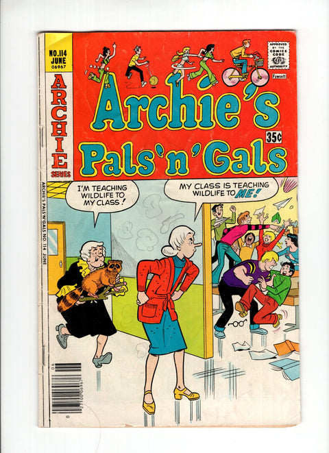 Archie's Pals 'n' Gals #114 (1977)   Archie Comic Publications 1977