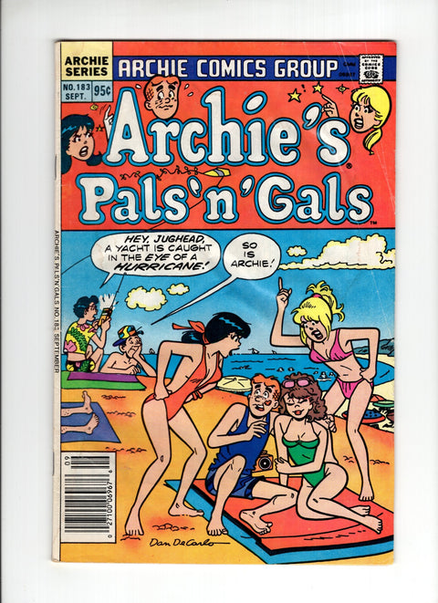 Archie's Pals 'n' Gals #183 (1986)   Archie Comic Publications 1986
