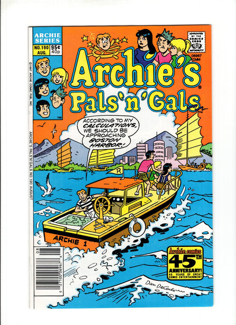 Archie's Pals 'n' Gals #190 (1987)   Archie Comic Publications 1987