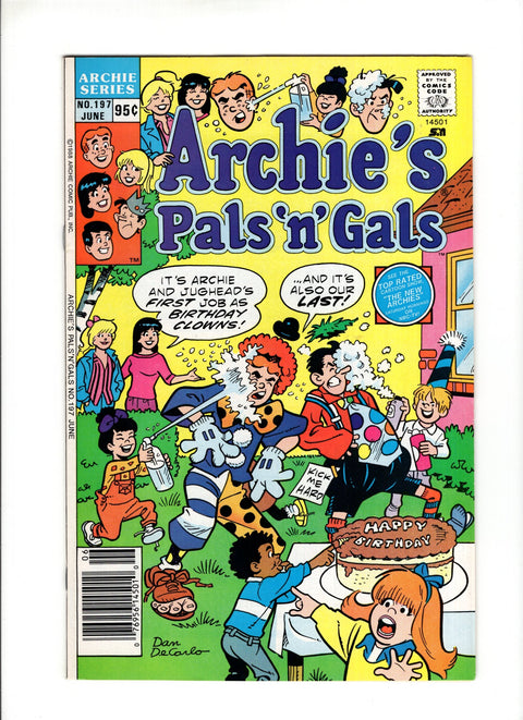 Archie's Pals 'n' Gals #197 (1988)   Archie Comic Publications 1988