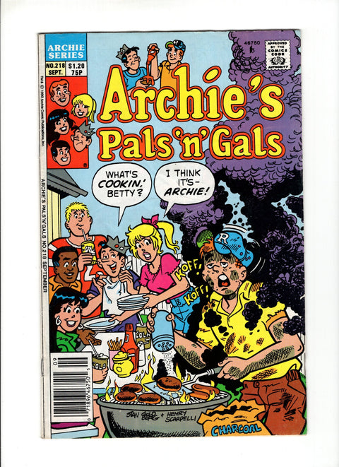 Archie's Pals 'n' Gals #218 (1990)   Archie Comic Publications 1990
