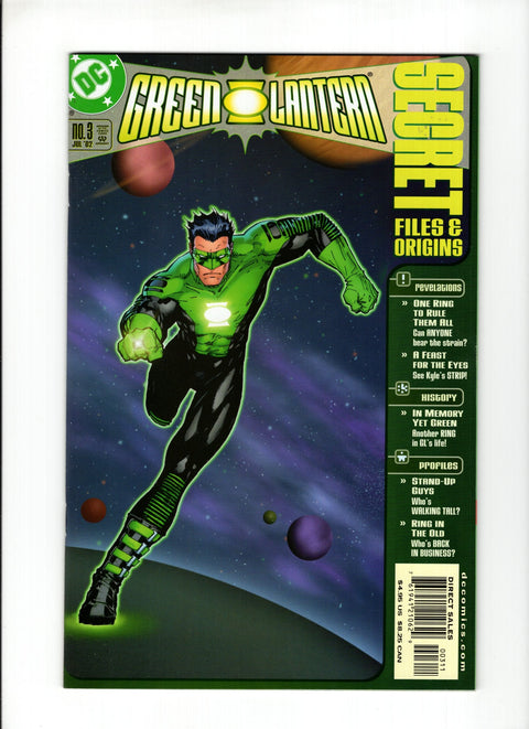 Green Lantern: Secret Files and Origins #3A (2002)   DC Comics 2002