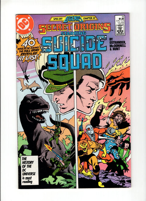 Secret Origins, Vol. 3 #14A (1987) 1st Rick Flag Sr 1st Rick Flag Sr DC Comics 1987