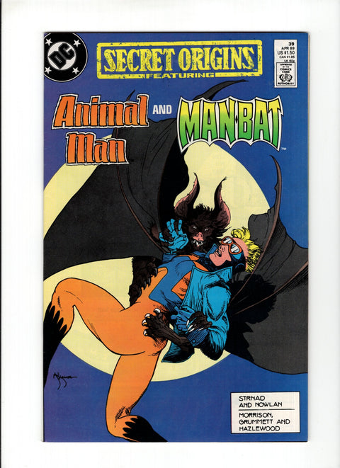 Secret Origins, Vol. 3 #39A (1989)   DC Comics 1989