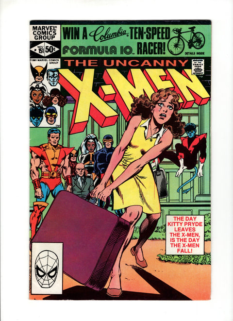 Uncanny X-Men, Vol. 1 #151A (1981)   Marvel Comics 1981