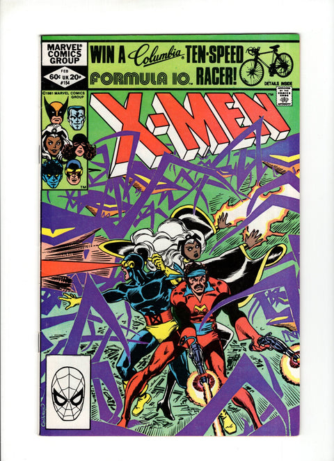 Uncanny X-Men, Vol. 1 #154A (1981)   Marvel Comics 1981