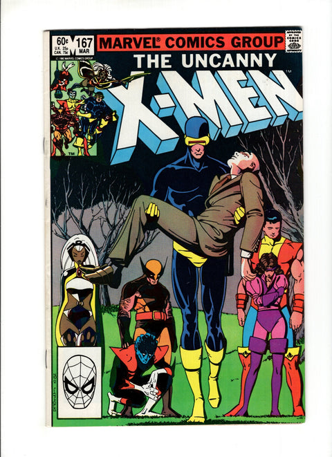 Uncanny X-Men, Vol. 1 #167A (1982)   Marvel Comics 1982