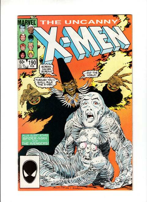 Uncanny X-Men, Vol. 1 #190A (1984)   Marvel Comics 1984