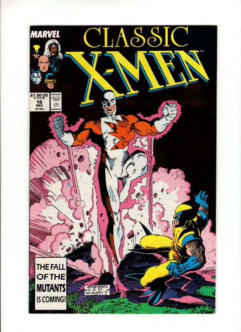 X-Men Classic #16A (1987)   Marvel Comics 1987