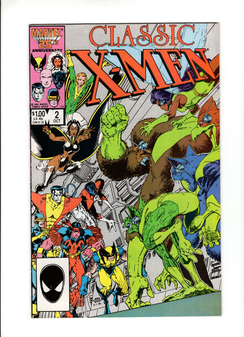 X-Men Classic #2A (1986)   Marvel Comics 1986