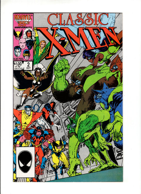 X-Men Classic #2A (1986)   Marvel Comics 1986