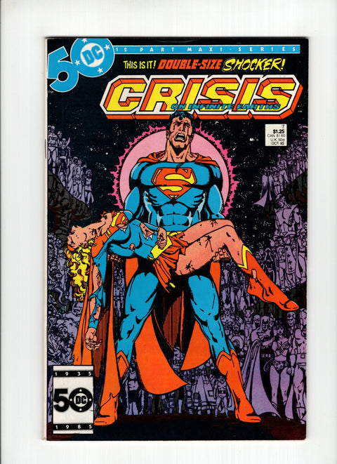 Crisis On Infinite Earths #7A (1985)   DC Comics 1985