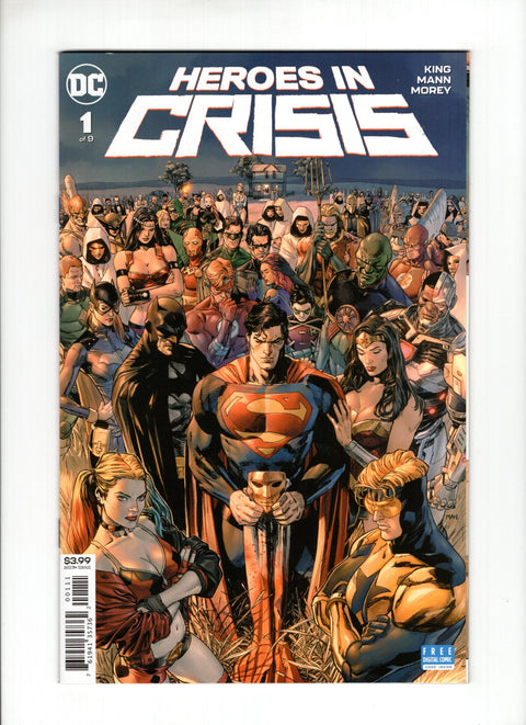 Heroes in Crisis #1-9 (2018) Complete Series Complete Series DC Comics 2018
