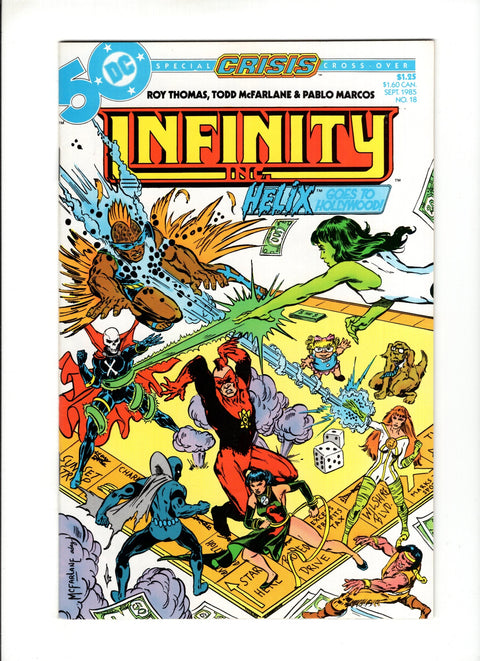 Infinity Inc., Vol. 1 #18 (1985)   DC Comics 1985