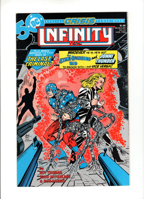Infinity Inc., Vol. 1 #24 (1986)   DC Comics 1986