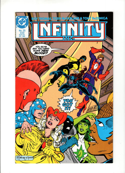 Infinity Inc., Vol. 1 #25 (1986)   DC Comics 1986