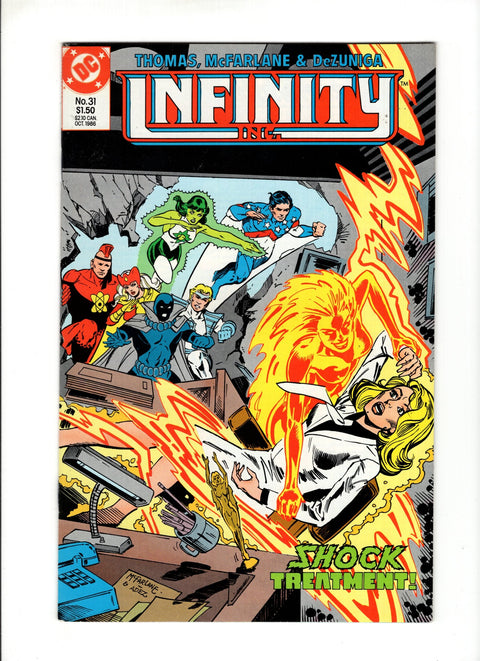 Infinity Inc., Vol. 1 #31 (1986)   DC Comics 1986
