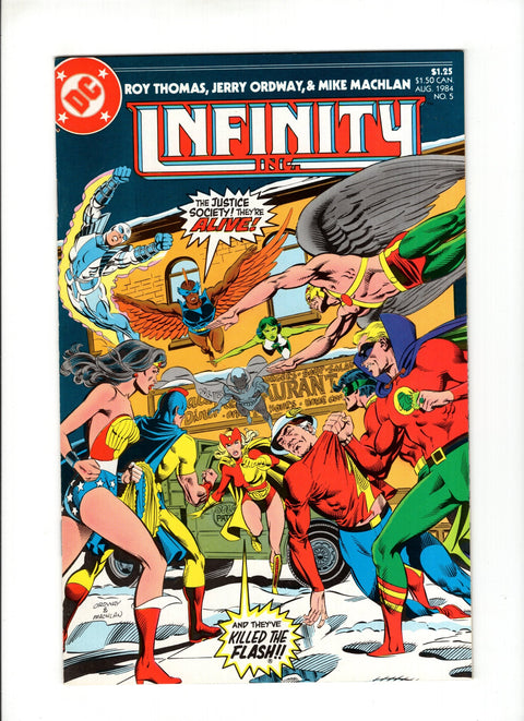 Infinity Inc., Vol. 1 #5 (1984)   DC Comics 1984