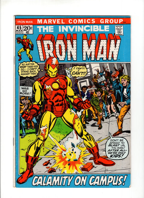 Iron Man, Vol. 1 #45 (1972)   Marvel Comics 1972