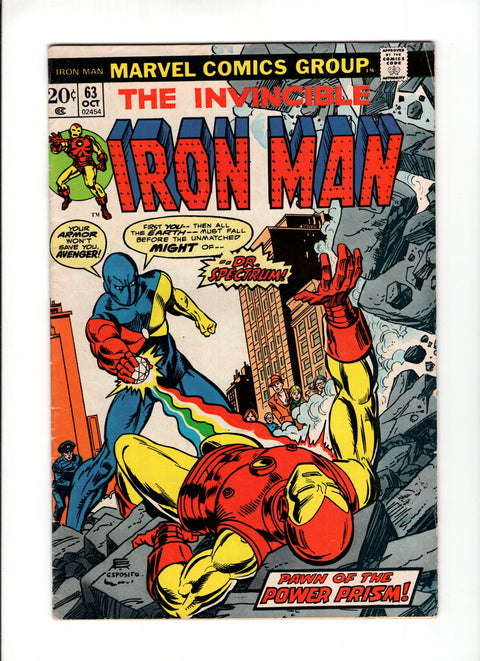 Iron Man, Vol. 1 #63A (1973)   Marvel Comics 1973