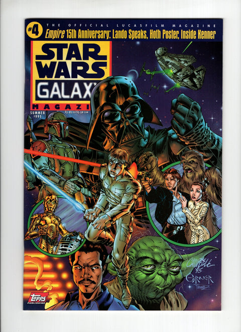 Star Wars Galaxy Magazine #4 (1995) J Scott Campbell Cover J Scott Campbell Cover Topps Comics 1995