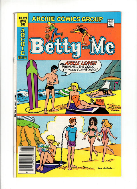 Betty and Me #122 (1981)   Archie Comic Publications 1981