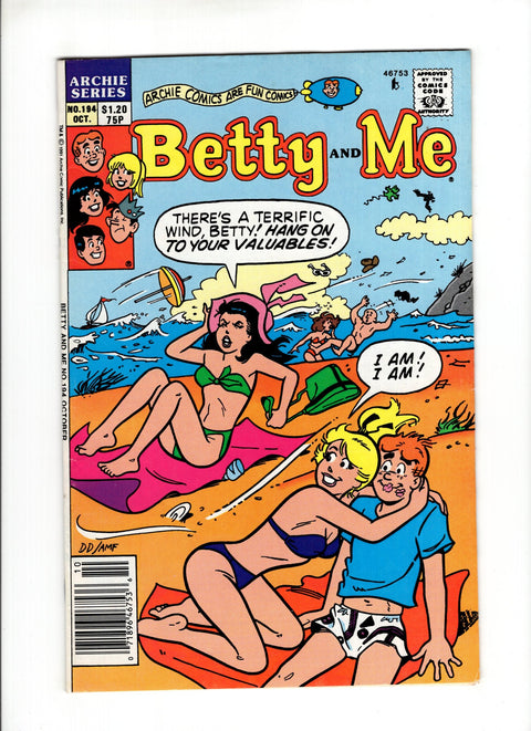 Betty and Me #194A (1991)   Archie Comic Publications 1991