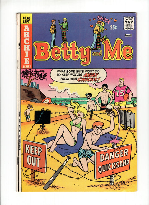 Betty and Me #60 (1974)   Archie Comic Publications 1974
