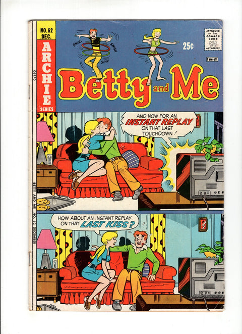 Betty and Me #62 (1974)   Archie Comic Publications 1974