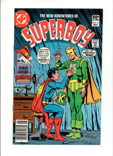 The New Adventures of Superboy #17B (1981)   DC Comics 1981