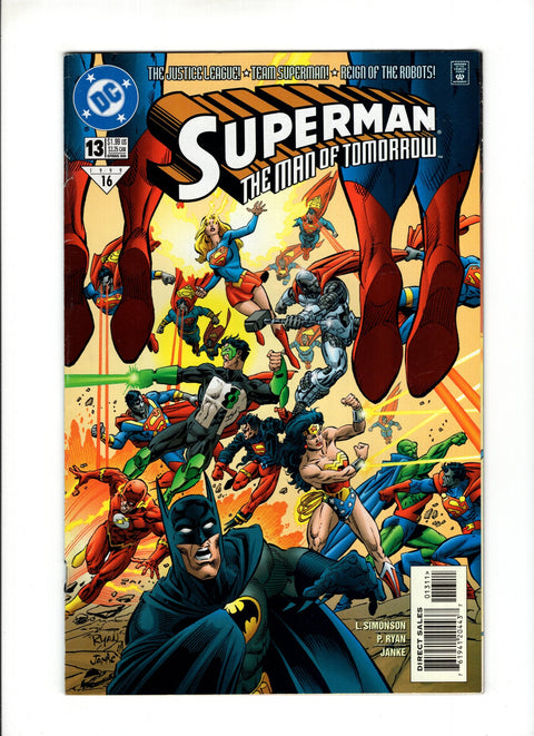 Superman: The Man of Tomorrow #13A (1999)   DC Comics 1999