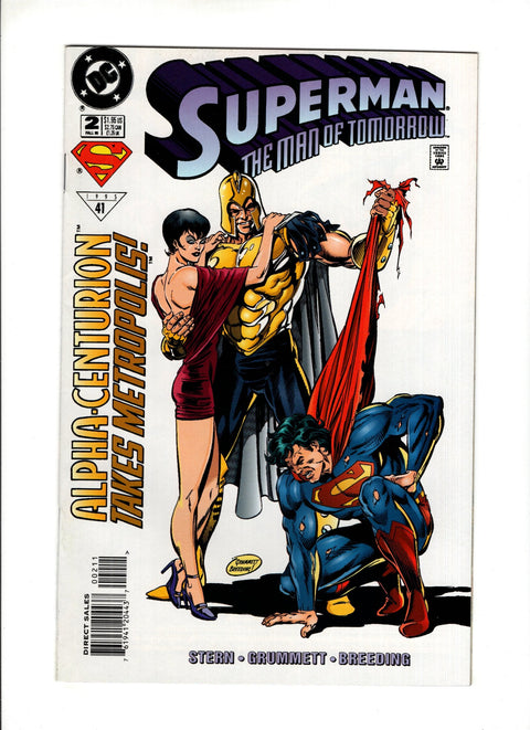 Superman: The Man of Tomorrow #2A (1995)   DC Comics 1995