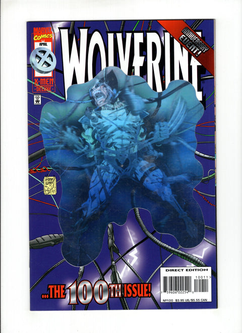 Wolverine, Vol. 2 #100A (1996) Hologram Cover Hologram Cover Marvel Comics 1996