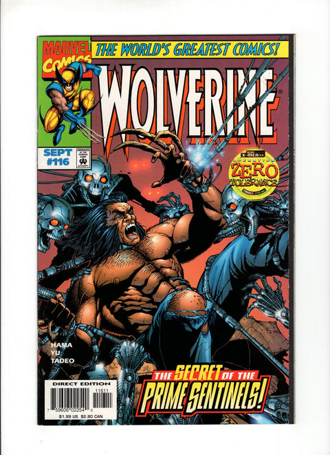 Wolverine, Vol. 2 #116A (1997)   Marvel Comics 1997