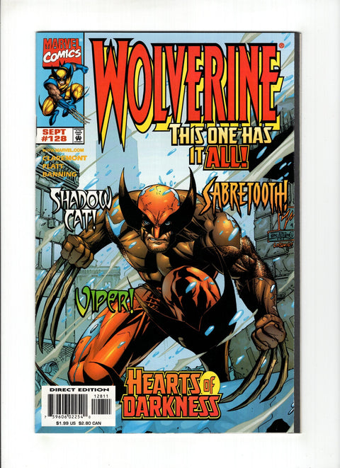 Wolverine, Vol. 2 #128A (1998)   Marvel Comics 1998