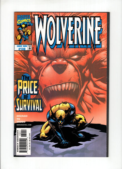 Wolverine, Vol. 2 #130A (1998)   Marvel Comics 1998