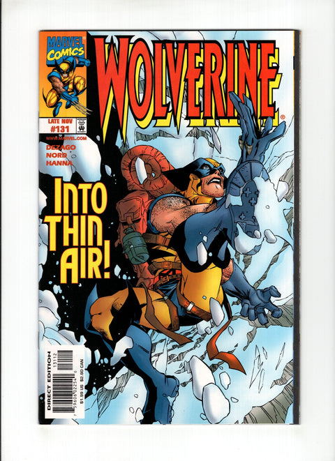 Wolverine, Vol. 2 #131B (1998) 2nd Print 2nd Print Marvel Comics 1998