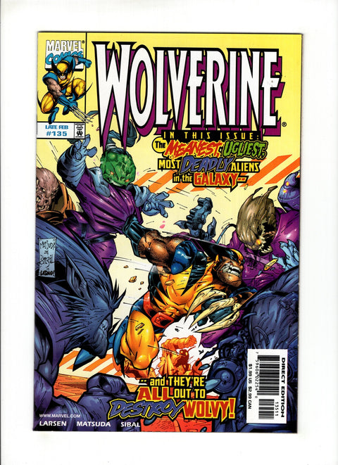 Wolverine, Vol. 2 #135A (1998)   Marvel Comics 1998
