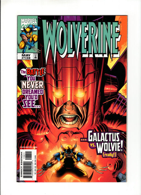 Wolverine, Vol. 2 #138A (1999)   Marvel Comics 1999