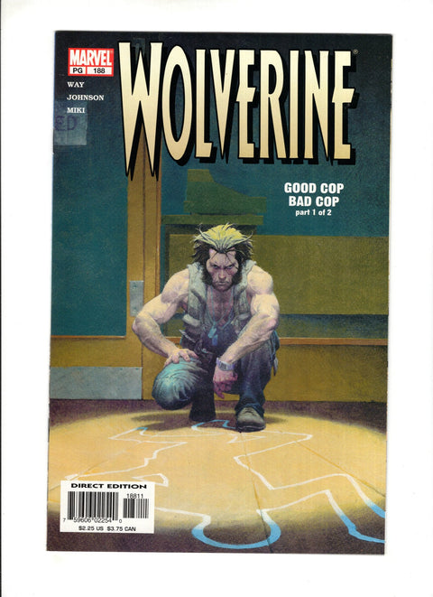 Wolverine, Vol. 2 #188A (2003)   Marvel Comics 2003
