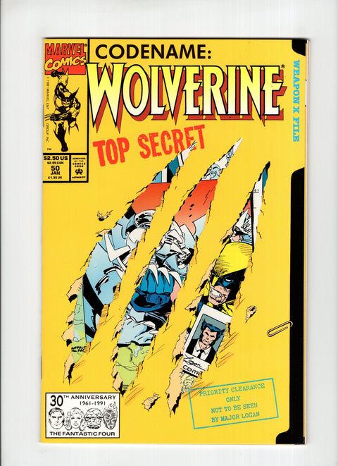 Wolverine, Vol. 2 #50A (1991)   Marvel Comics 1991