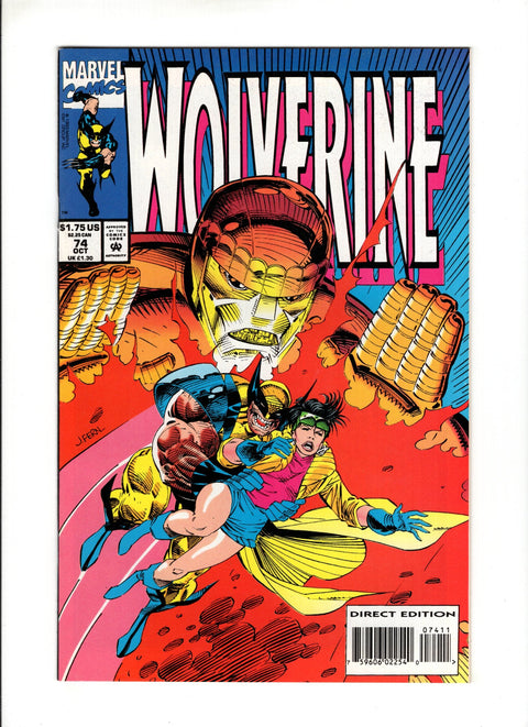 Wolverine, Vol. 2 #74A (1993)   Marvel Comics 1993