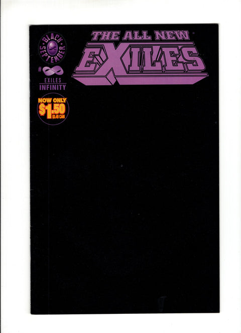 The All New Exiles #0A (1995) Infinity - Black cover Infinity - Black cover Malibu Comics 1995