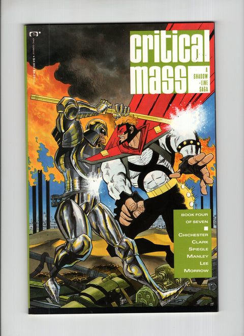 A Shadowline Saga: Critical Mass #4 (1990)   Marvel Comics 1990