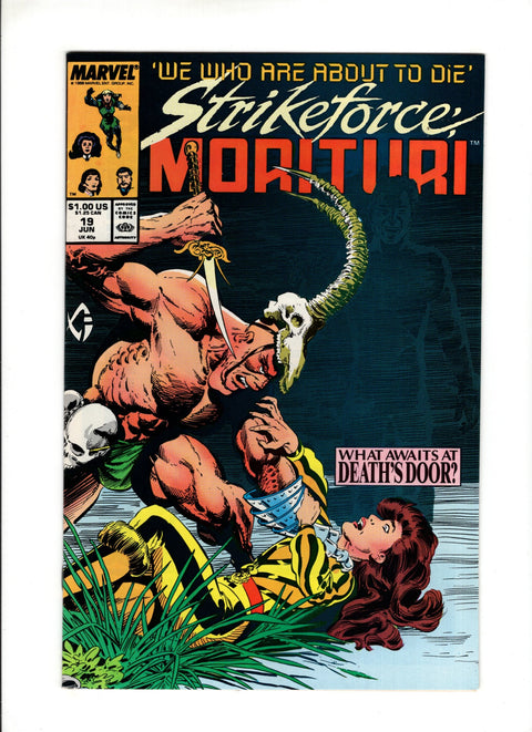 Strikeforce: Morituri #19 (1988)   Marvel Comics 1988